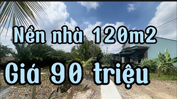 Kẹt tiền bán gấp 120m2 đất nền nhà mặt tiền đường dal giá 90 triệu hết đất điện nước đầy đủ