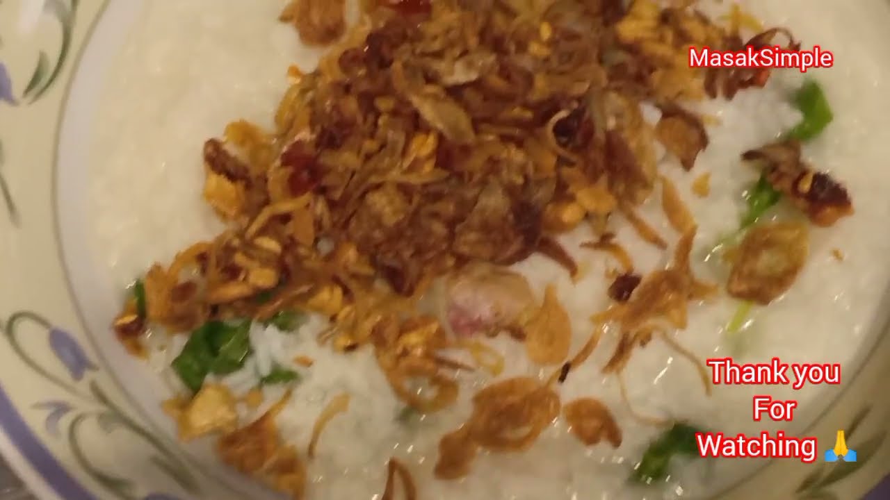Bubur Nasi,Masakkan Ini Paling Baik Sekali,Untuk di Konsumsi Si Penderita Sakit Asam Lambung 