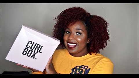 October Curl Box Unboxing/ Try-On | AdrianneMG