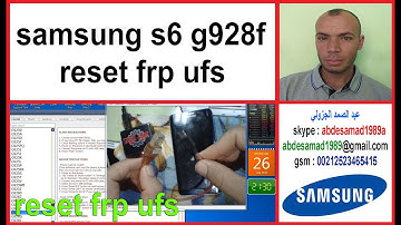 samsung s6 g928f reset frp ufs google account remove