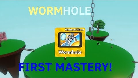 FIRST MASTERY - Getting Wormhole Mastery + Showcase | Roblox Slap Battles
