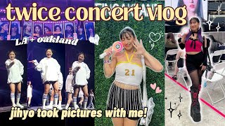 JIHYO NOTICED ME?! BARRICADE at a TWICE concert! (HD fancams, VIP soundcheck) | kpop concert vlog