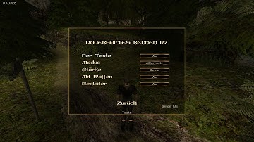Gothic 2 Patch - Dauerhaft Rennen/Infinte Sprint 2.0.1
