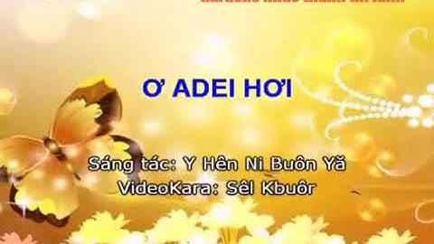 Ơ adei hơi karaoke,beat
