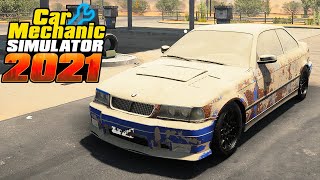 Прохождение - Car Mechanic Simulator 2021 - 2 Новых DLC - Ремонт Гнилой БМВ Затянулся #12