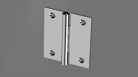 Design and Assembly of Hinge in Solidworks | How to use limit mate solidworks | CADable