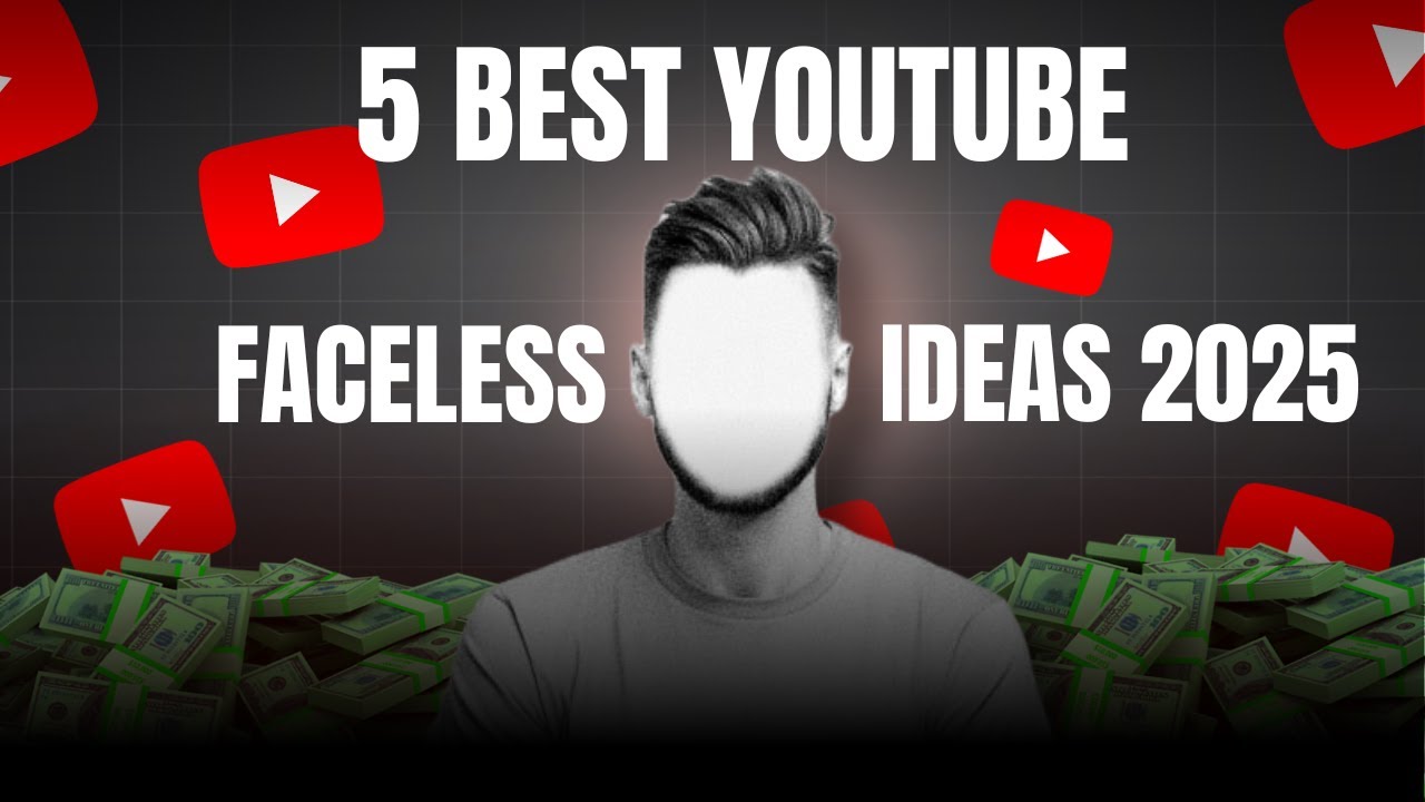 5 Faceless YouTube Channel Ideas for 2025 🔥 | Earn Without Showing Face ...