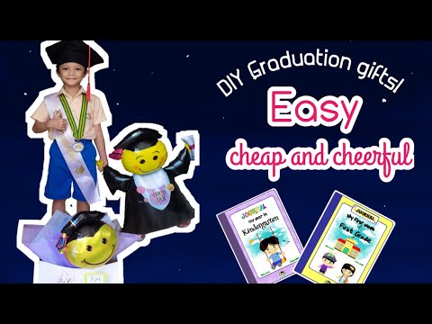 DIY Graduation Gifts! for kindergarten