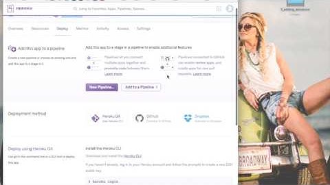 Running a NodeJS app in Heroku