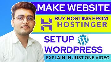 How to Buy Hosting from Hostinger | Hosting Kaise Kharide | How to Setup Wordpress