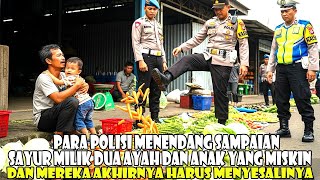 VIRAL!! Oknum Polisi Apes! Menggertak Warga Tepat Di Depan Kapolres Yang Sedang Sidak