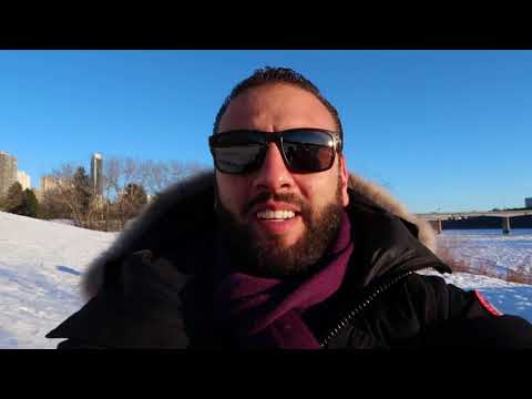 جولة سريعة على ضفاف نهر ساسكاشوين كليميتن على اخر تطورات نيوفنلاند وتجربة مايكروفون خارجي