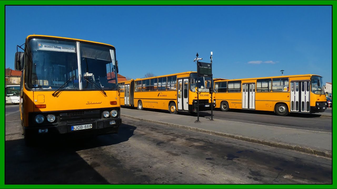 Ikarus buszok Miskolcon - 2020 Január-Április (1. rész)