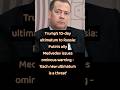 Trump’s 10-day ultimatum to Russia: Putin's ally Medvedev issues ominous l  #shorts #worldnews #usa