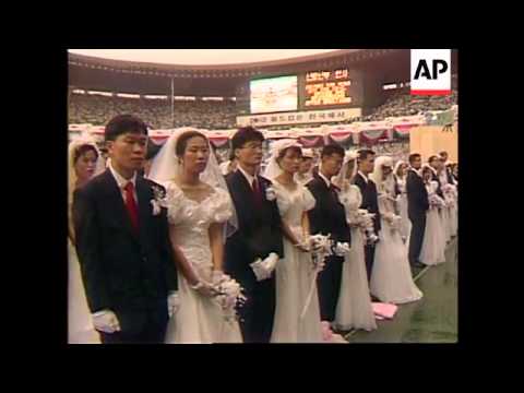 South Korea - Unification Church Wedding