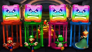 Мульт Mario Party Superstars Minigames Mario Vs Luigi Vs Peach Vs Daisy Master Difficulty