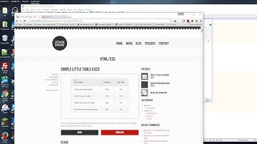 MySQL Web Table Tutorial