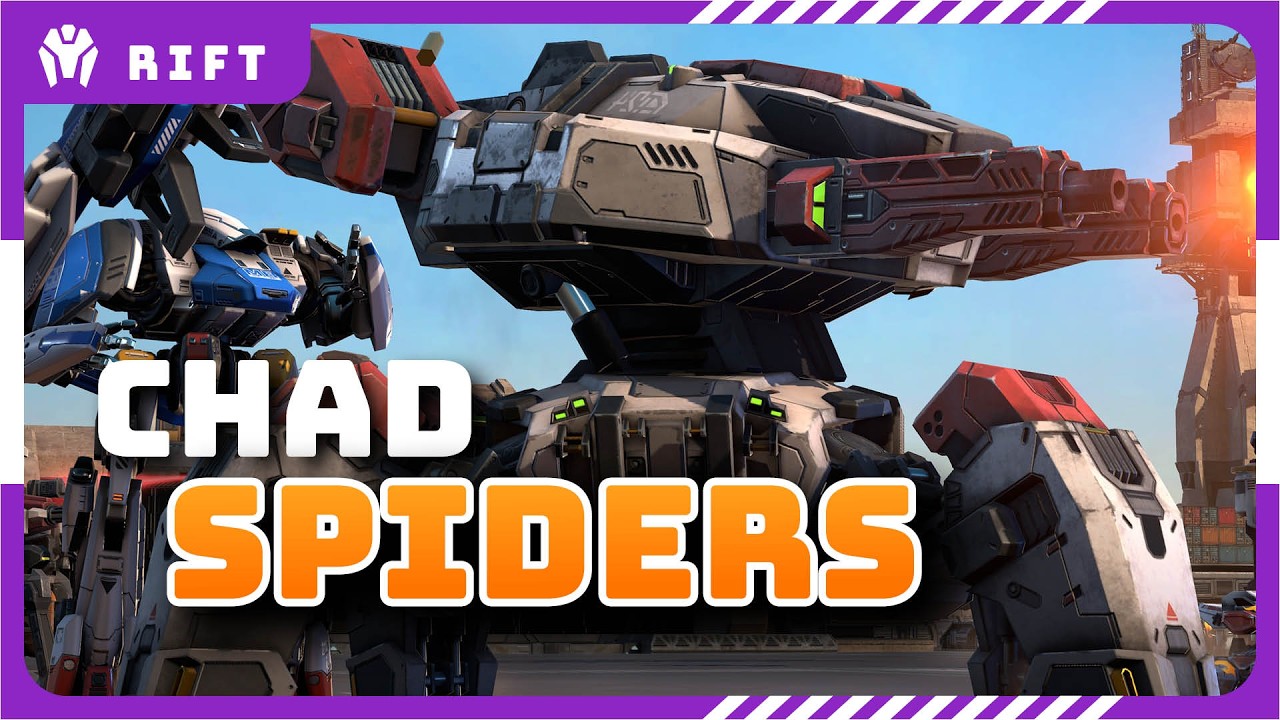 Когда bearlike дает вам улучшенных пауков, вы их используете | Mechabellum