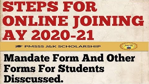 PMSSS/STEPS FOR HOW TO JOIN COLLEGE ONLINE FOR ALL ROUNDS/MANDATE AND OTHER FORMS/South Boy.