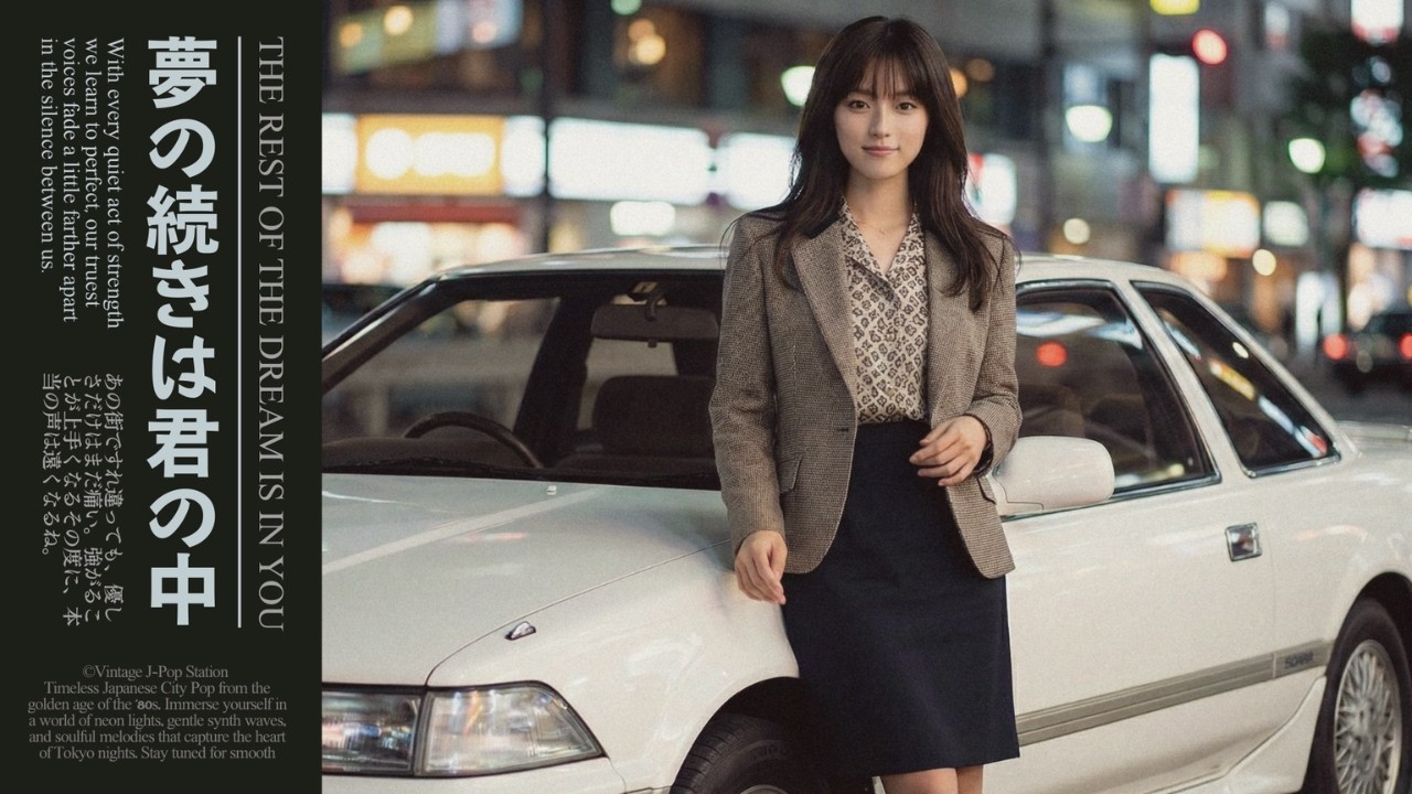 Tokyo Velvet Night｜昭和レトロ シティポップ 1980年代【作業用BGM】