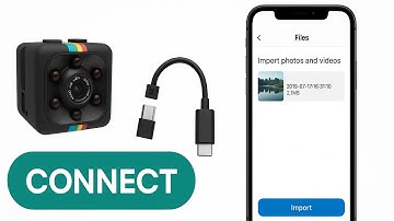 How To Connect SQ11 Mini DV Camera To Mobile