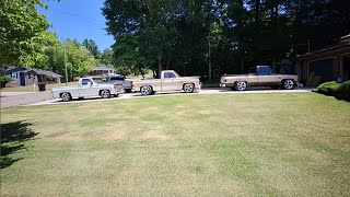 All of my Squarebody C10's are in the Driveway! Which Chevy C10 do you like the Best and the Least? by Primered is best 1,694 views 2 days ago 35 minutes