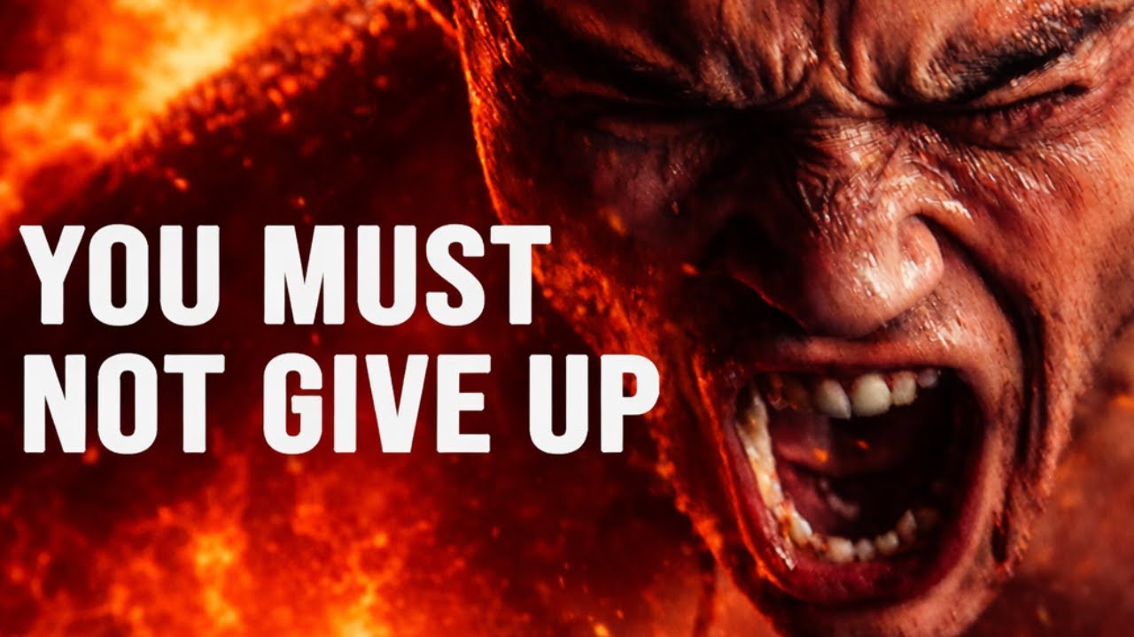 YOU MUST NOT GIVE UP | Powerful Motivation to Keep Going