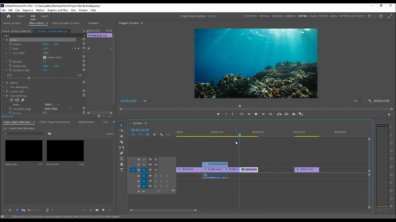 Add Keyframes - Scale, Position, Opacity