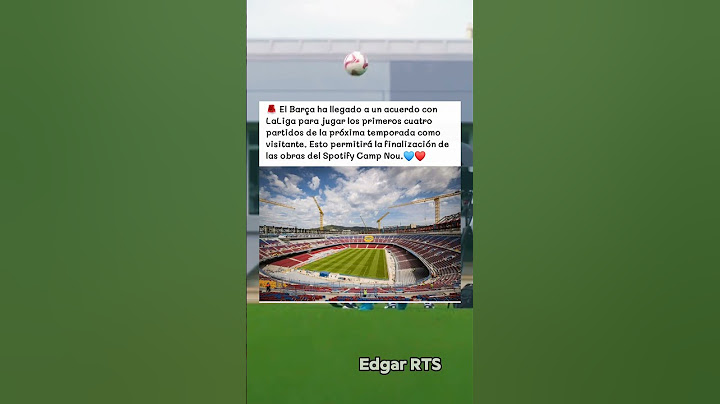 el Barcelona vuelve al Camp Nou