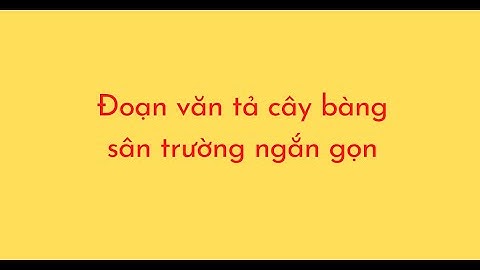 Viết một đoạn văn ngắn tả về cây bàng năm 2024