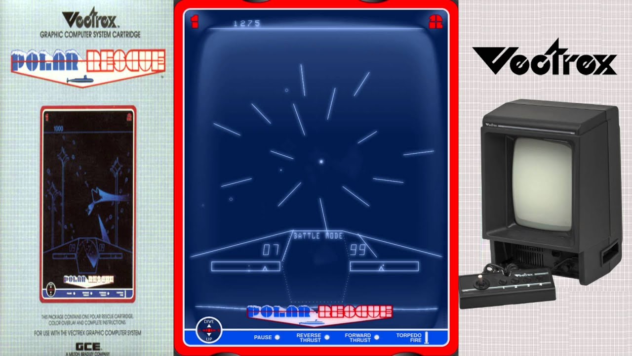 Alpine Rescue Vectrex Polar Rescue | Vectrex | GCE | 1983 - YouTube