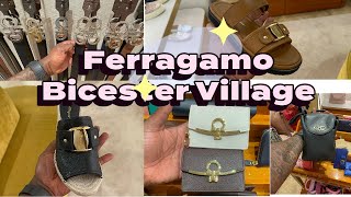 Salvatore Ferragamo Bicester Village 9/10/2023.