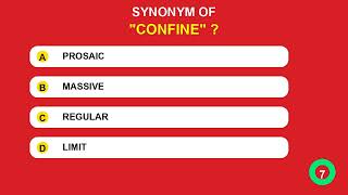 Think You Have Strong English Skills Try This 20-Question Synonym Quiz June 14, 2026