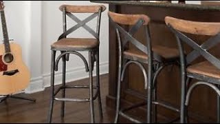 I created this video with the YouTube Slideshow Creator (https://www.youtube.com/upload) Rustic Bar Stool With Back,bar stools ,