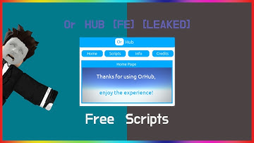 Roblox FE Script Or HUB