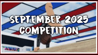 September 2025 Roblox Gymnastics Competition Slideshow @RobloxGymnastics