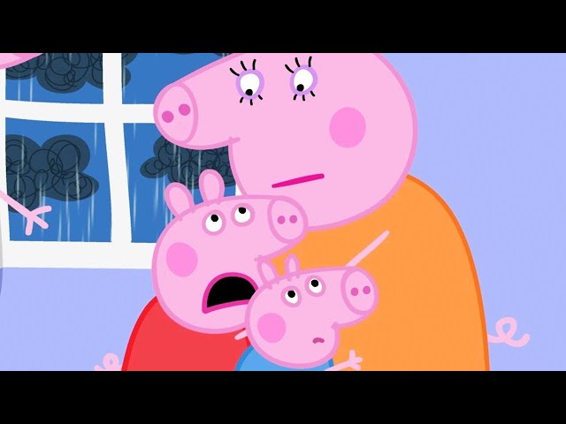 Peppa Pig in Hindi - Thunderstorm - Toofan - हिंदी Kahaniya - Hindi Cartoons for Kids class=