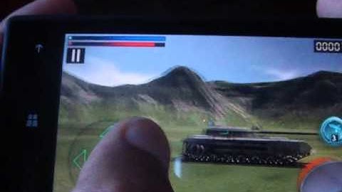 Windows Phone Game Tank Recon 3D Review