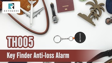 How to Use Anti-loss Function of Retekess TH005 Bluetooth Keys Finder