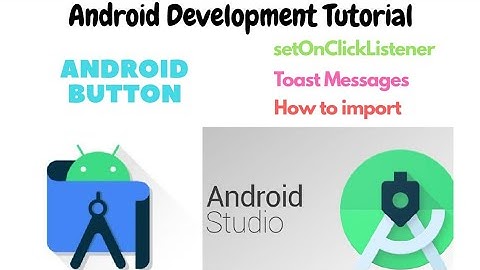 Aide Android Development Tutorial Series : Buttons with OnClickListener Event part-7
