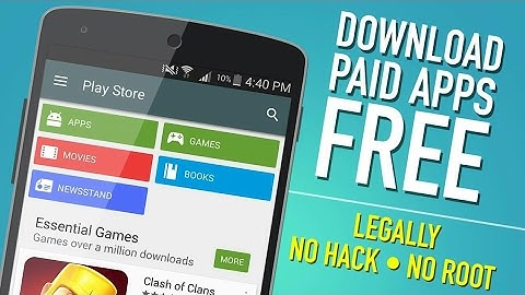 Paid APPS GAMES for FREE on Android without ROOT