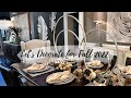 DECORATE WITH ME FOR FALL 2022 - Gold Home Decor | Fall Table