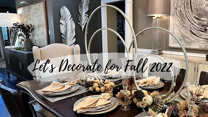 DECORATE WITH ME FOR FALL 2022 - Gold Home Decor |...