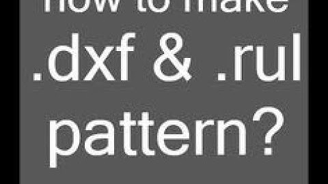 Lectra V8R1 Advantage | How to make DXF FILE By Lectra Software | DXF | Lectra Modaris File Convert