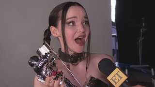 VMAs: Dove Cameron's EMOTIONAL Reaction to Best New Artist Win (Exclusive)