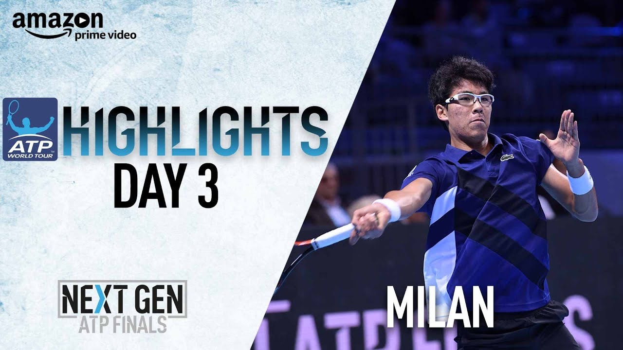 Highlights Chung Prevails Against Quinzi Milan 2017