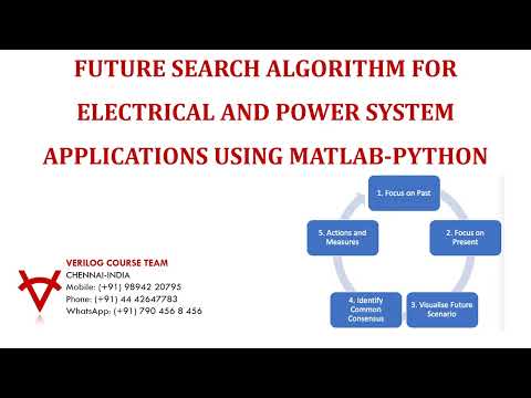 FUTURE SEARCH ALGORITHM FOR ELECTRICAL AND POWER SYSTEM APPLICATIONS USING MATLAB-PYTHON