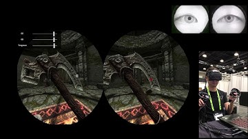 SIGGRAPH 2018 demo video - SteamVR integration with Skyrim