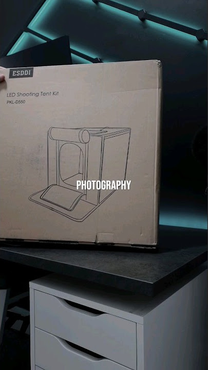 Lightbox for Product Photography - ESDDI Lightbox Review 