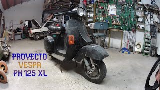 PROYECTO VESPA PK 125 XL AÑO 90  EPISODIO 1